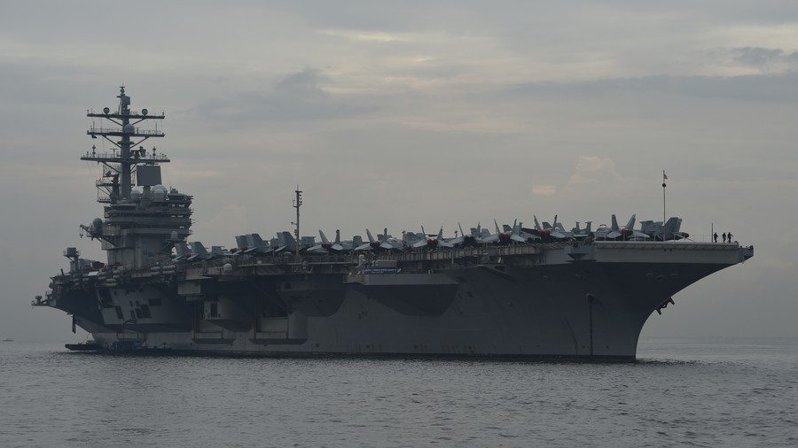 Click to enlarge USS Ronald Reagan