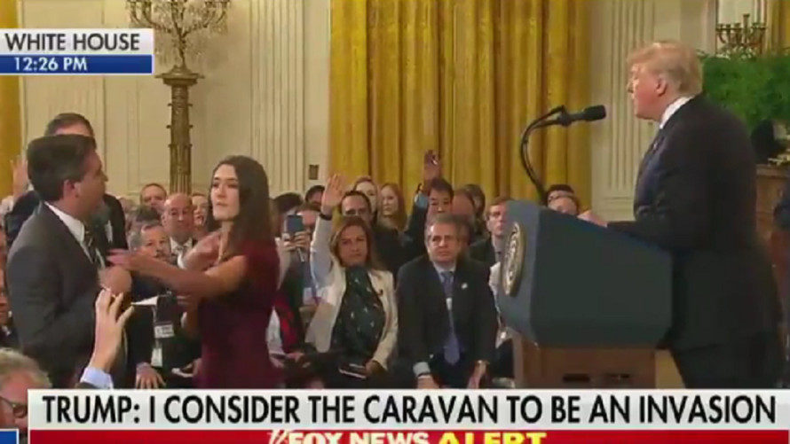 Click to enlarge Trump Jim Acosta