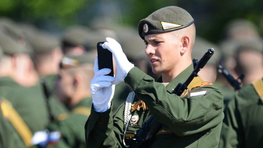 Russia troop phone