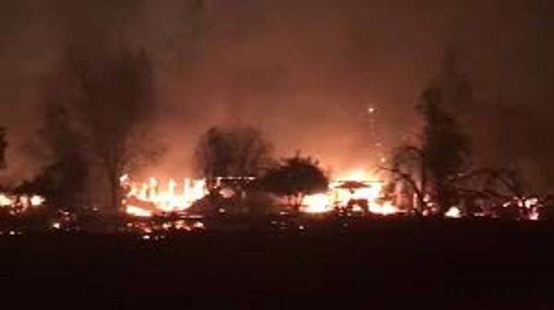 wildfire butte county california