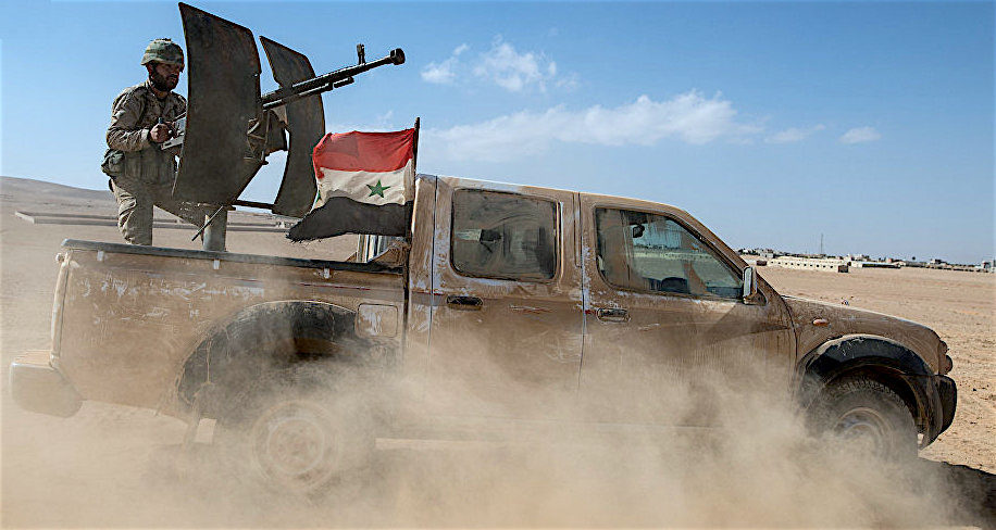 Syrian troops
