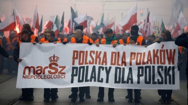 Click to enlarge poland march nationalist