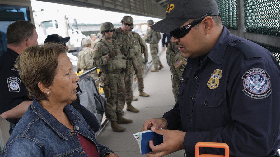 Click to enlarge Border patrol asylum seeker