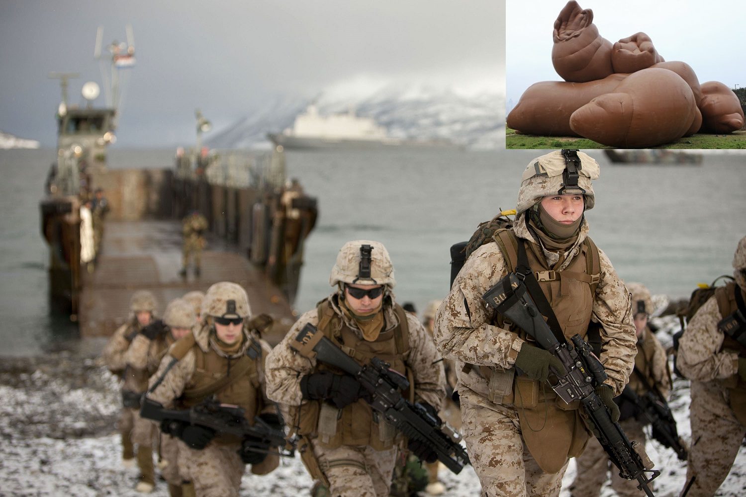 Click to enlarge nato troops norway