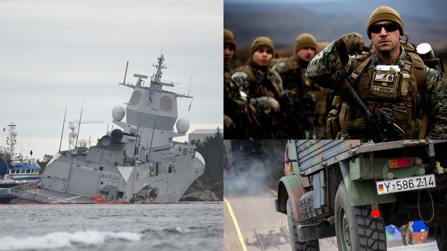 Click to enlarge NATO-led Trident Juncture drills