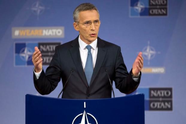 Click to enlarge Jens Stoltenberg NATO