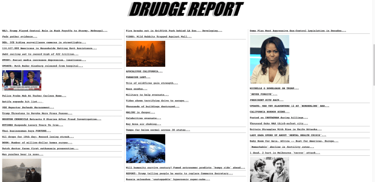 Click to enlarge Drudge Report Russia hypersonic weapons