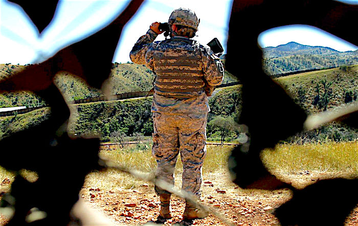 Click to enlarge National Guard USMEXborder