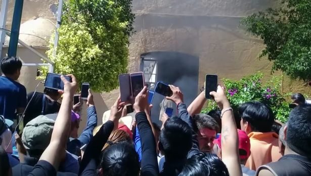 Click to enlarge Mexican men burnt alive by angry mob