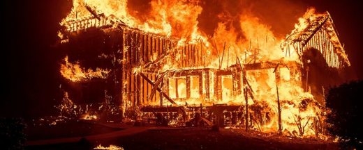 Camp Fire rages through Paradise, California