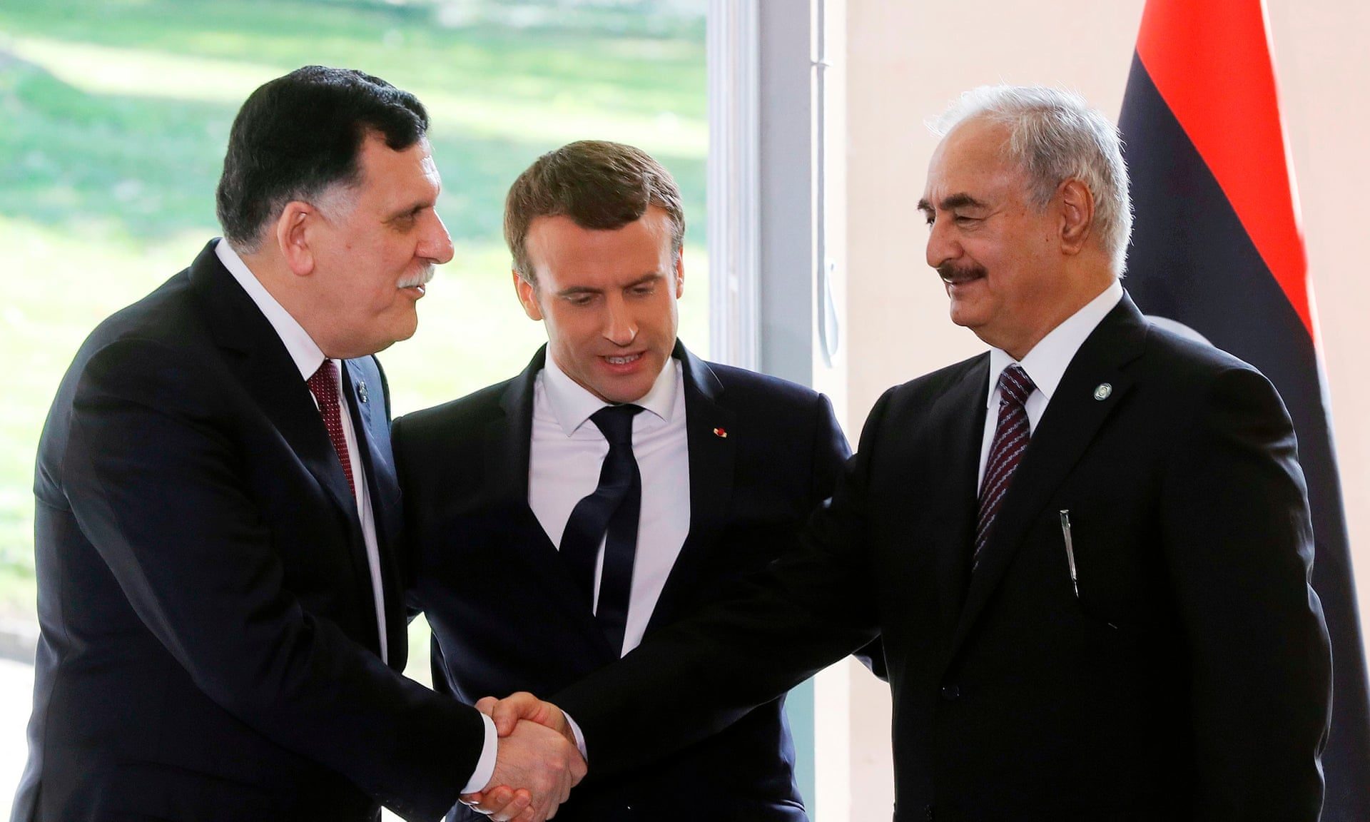 Click to enlarge Peace talks libya