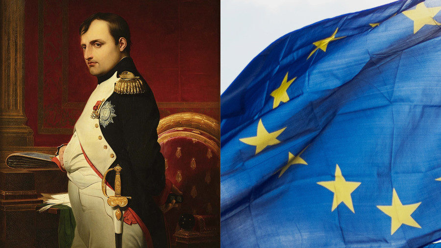 Click to enlarge napolean eu flag