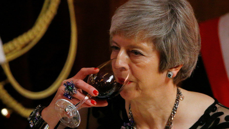 Click to enlarge Theresa May
