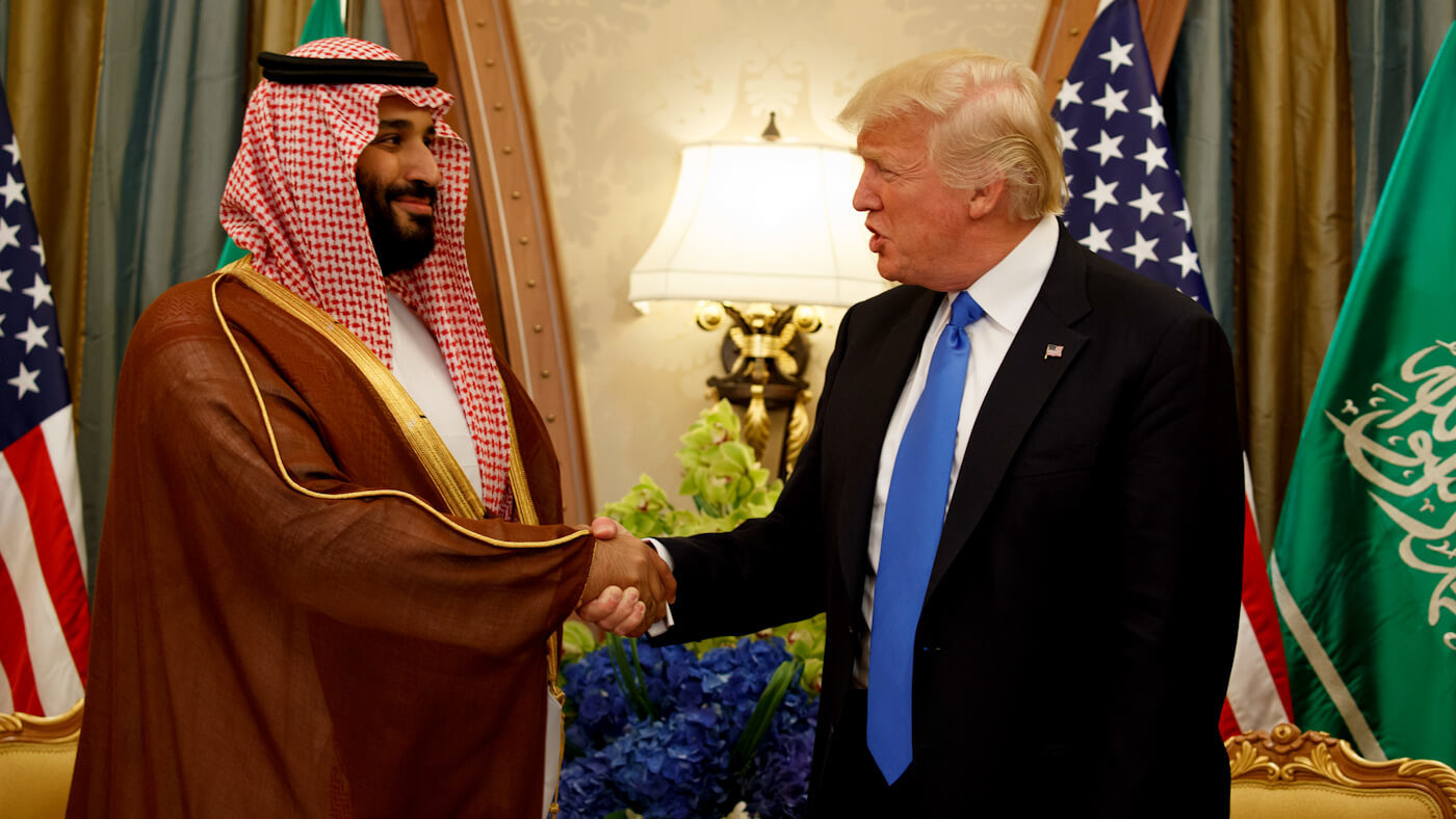 Click to enlarge Trump Salman