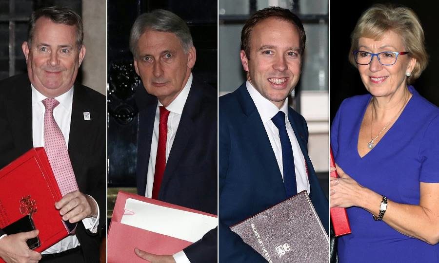 Click to enlarge Theresa may cabinet