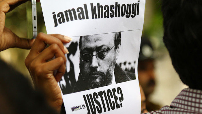 Click to enlarge Khashoggi flyer