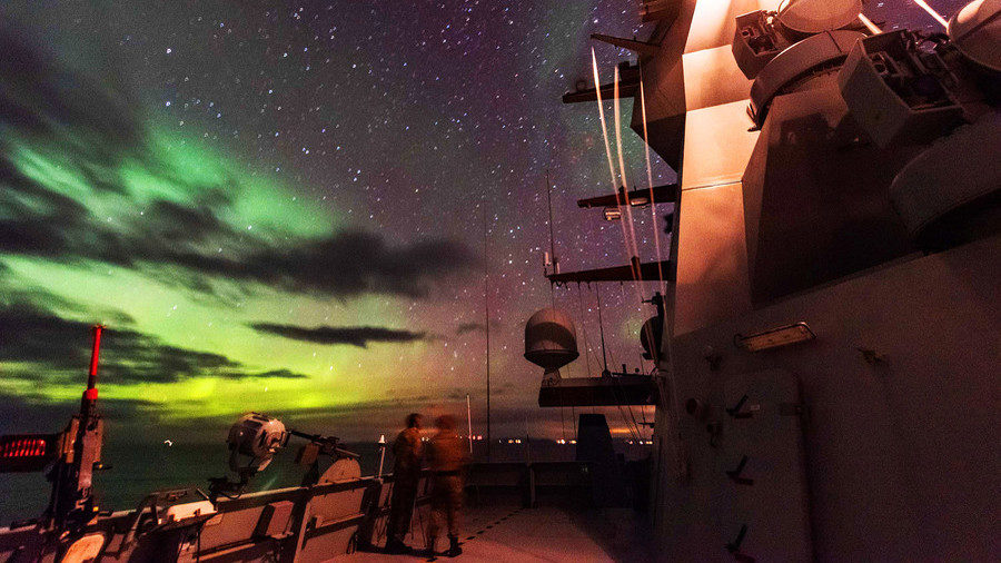 Click to enlarge northern lights