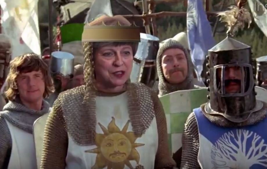 theresa may monty python