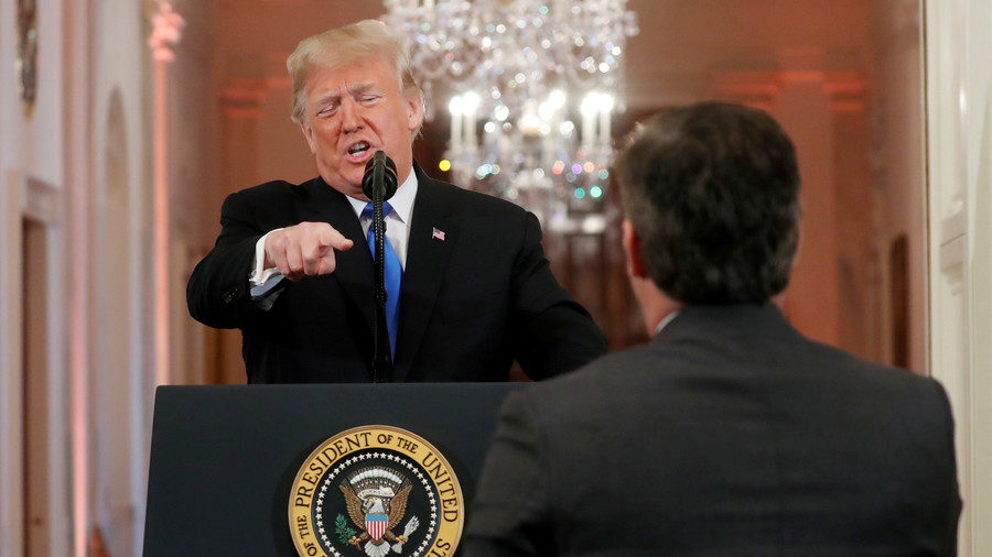 Click to enlarge Trump acosta press conference