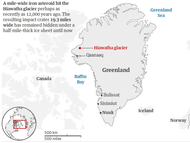 greenland crater