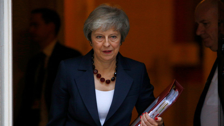 Click to enlarge Theresa May