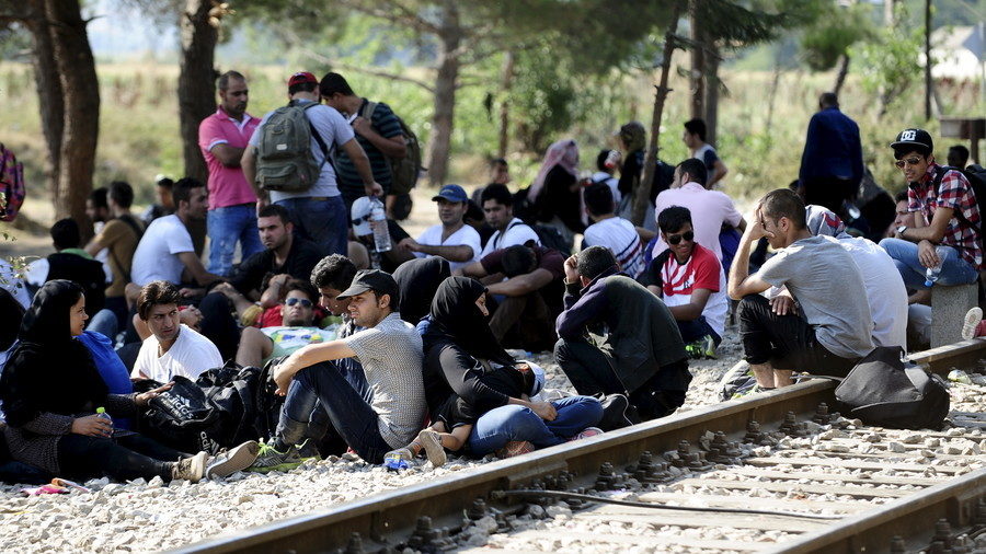 Macedonia migrant immigrant refugee