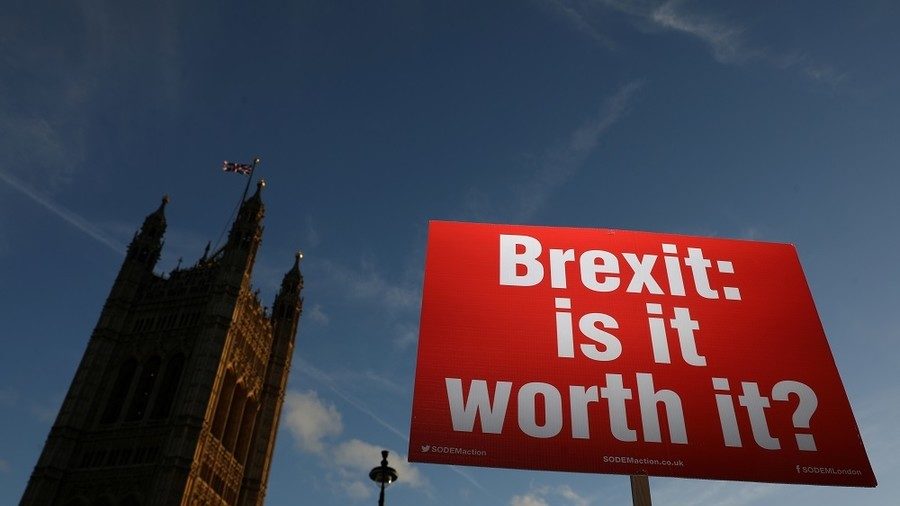 london brexit sign