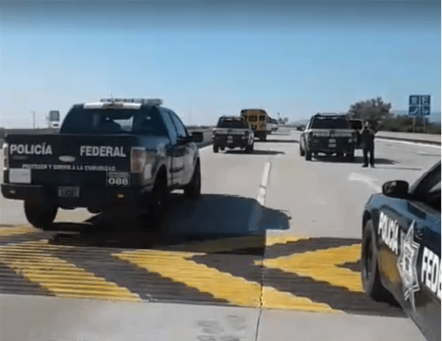 Border patrol migrant caravan