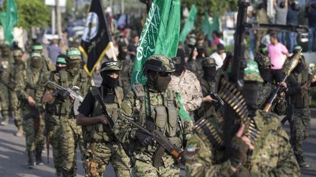 Click to enlarge fighters from al-Qassam Brigades