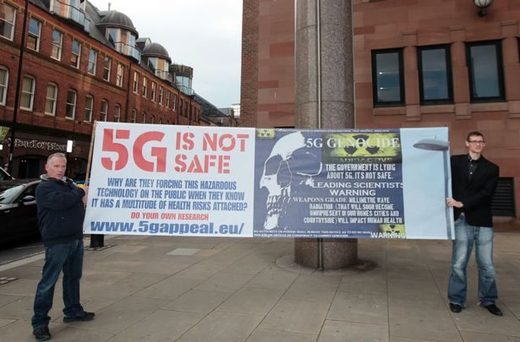 5G protest court case