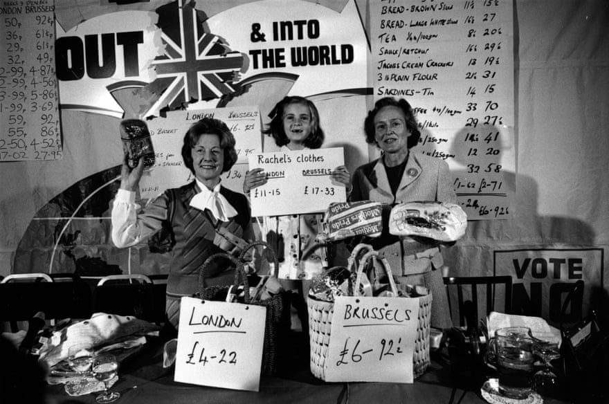 Click to enlarge EEC referendum UK 1975