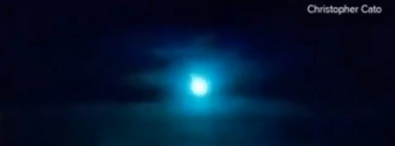 Click to enlarge Texas meteor fireball