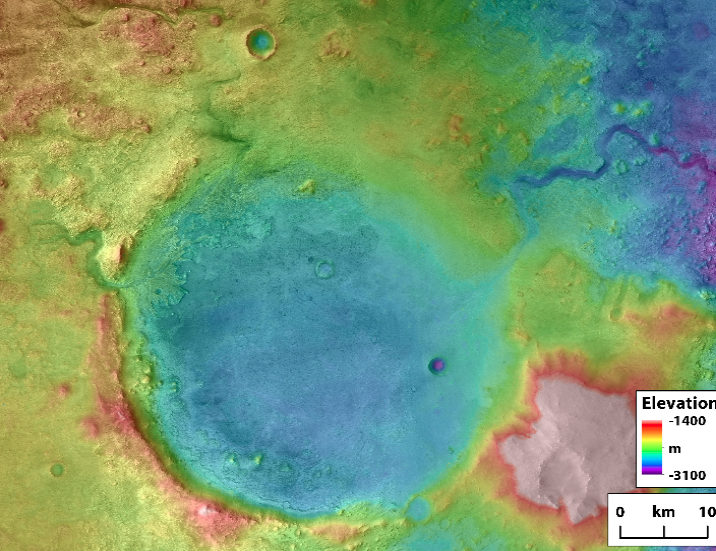 Jezero crater