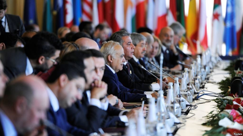 international conference on Libya in Palermo, Italy, Nov. 13, 2018