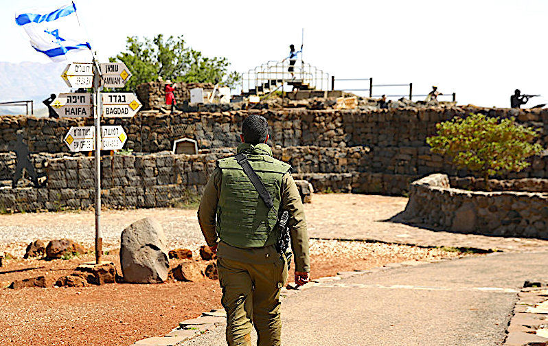 Click to enlarge Golan Heights outpost