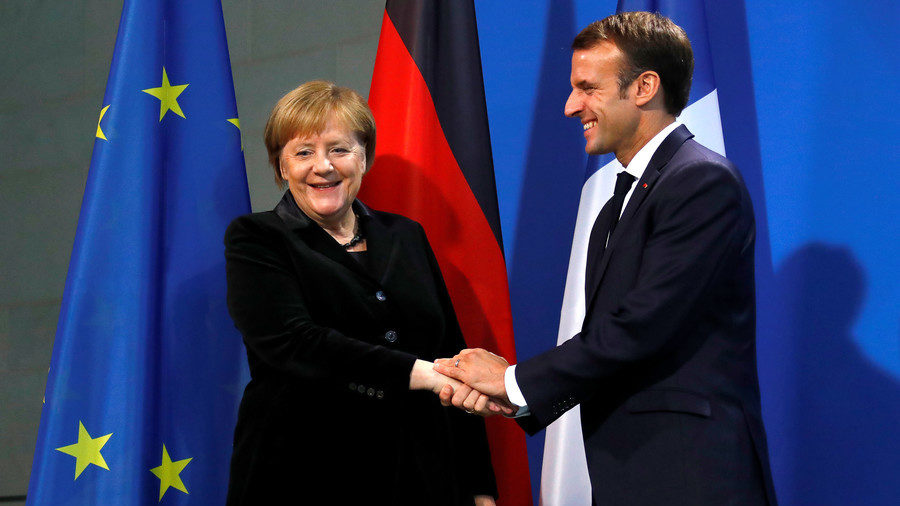 Macron merkel