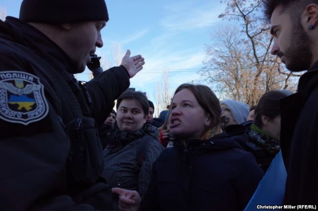 LGBT protest Ukraine