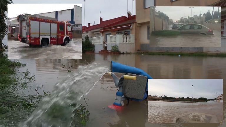 Alicante province was inundated this morning