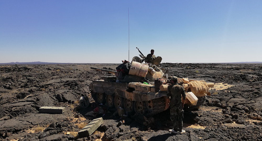 Syrian Armed Forces tank