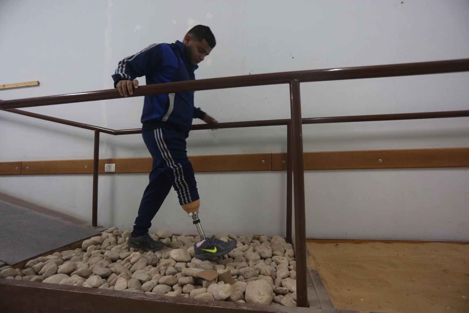 Click to enlarge Artificial Limbs and Polio Center in Gaza City