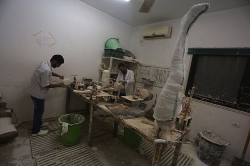 Click to enlarge Artificial Limbs construction