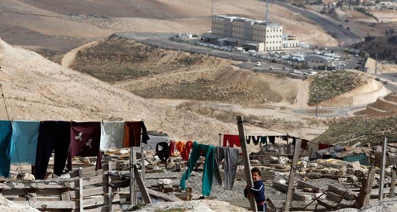 Click to enlarge bedouin settlement west bank