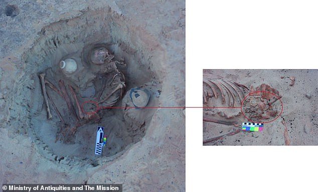 Click to enlarge Egyptian woman who tragically died during childbirth