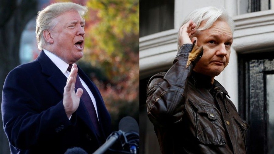 Click to enlarge Trump Assange