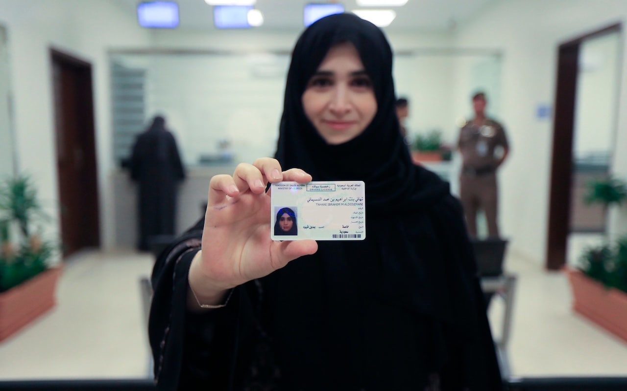 Saudi with license