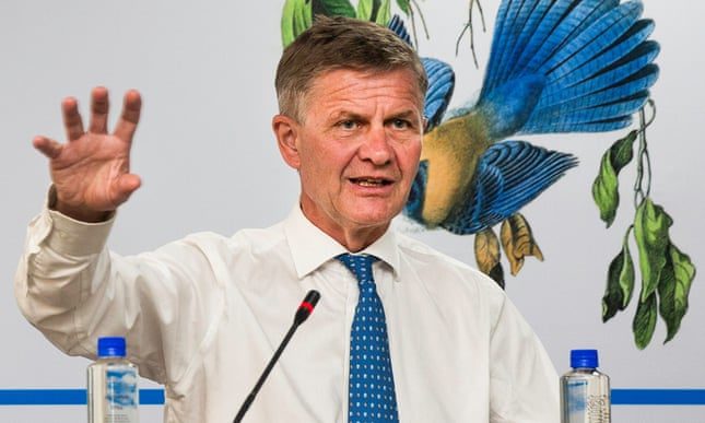 Erik Solheim resigns