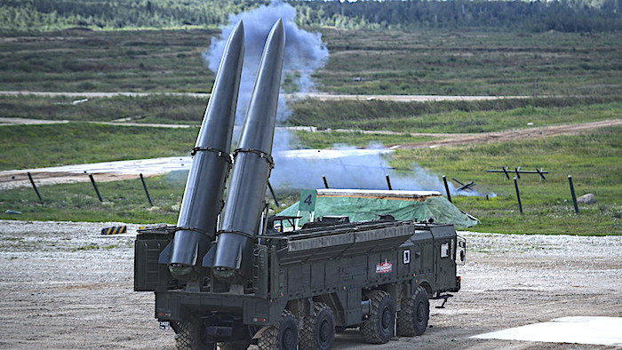 Click to enlarge Iskander-M launcher