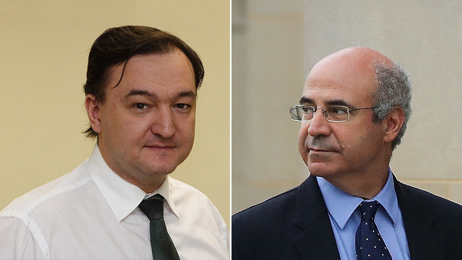 (L) Sergei Magnitsky ; (R) William 'Bill' Browder