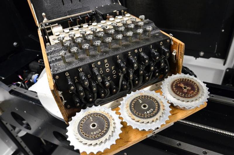 enigma code machine germany ww2
