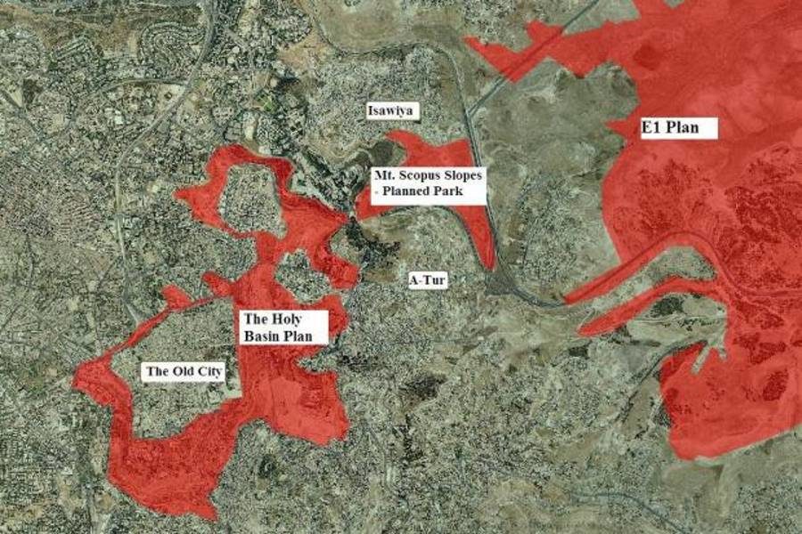 Click to enlarge holy basin Jerusalem evict palestinians